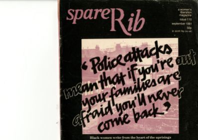 The cover of Spare Rib, issue 110, September 1981.